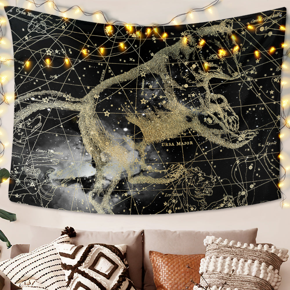 Constellations Tapestry Wall Hanging Space Astrology Tapestry Wall Decor Myspotifytsus 5980