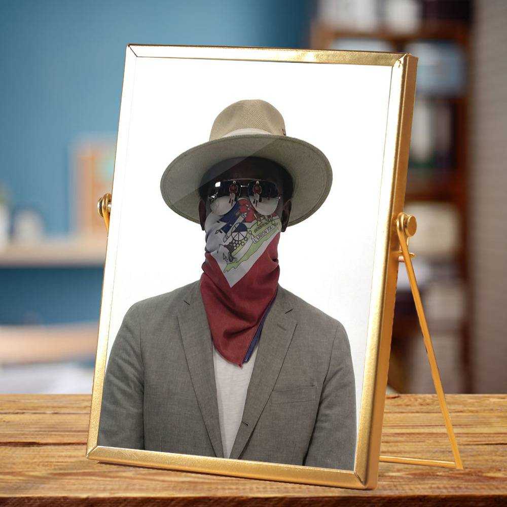 Griselda Plaque Classic Celebrity Plaque Mach-Hommy by Griselda Plaque with Golden Frame