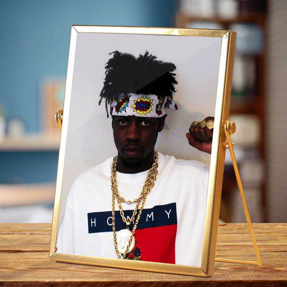 Griselda Plaque Classic Celebrity Plaque Tha God Fahim by Griselda Plaque with Golden Frame