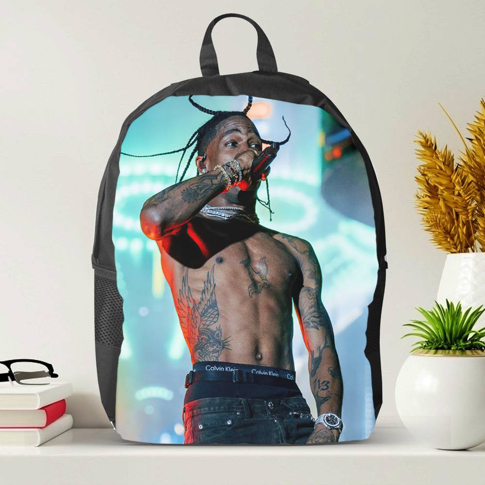 Travis Scott Backpack Classic Celebrity Backpack Travis Scott Merch