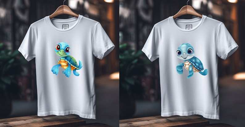 Cute Sea Turtle SVG Cut File#3