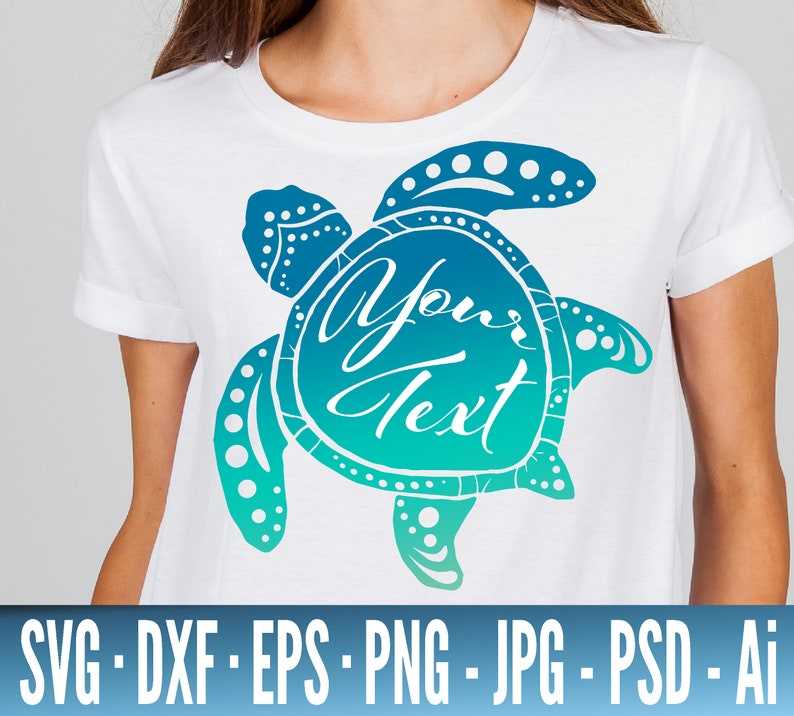 Big Sea Turtle SVG Bundle Turtle SVG Files For Cricut Sea Turtle SVG#7