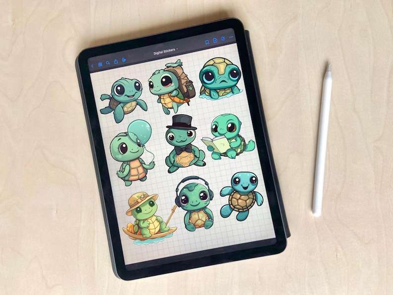Cute Sea Turtle PNG#3