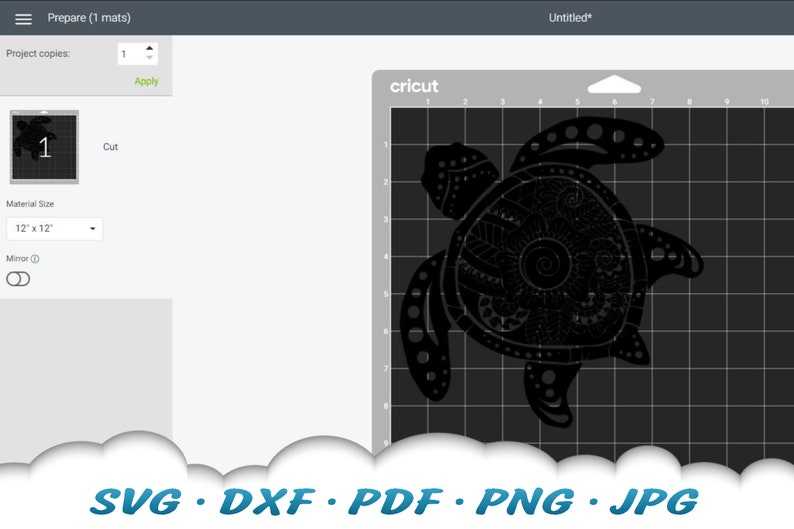 Floral Mandala Sea Turtle Svg Files For Cricut Sea Turtle Svg Bundle#10