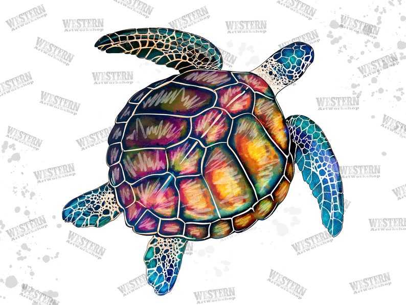 Turtle SVG Creativity and Fun Digital Download 