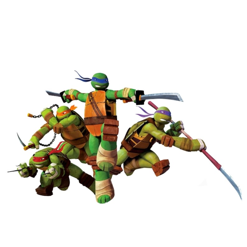 Teenage Mutant Ninja PNg Perfect for Crafting & Design Projects ...