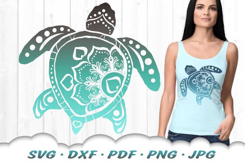 Download Mandala Sea Turtle SVG Designs For Your Craft Projects