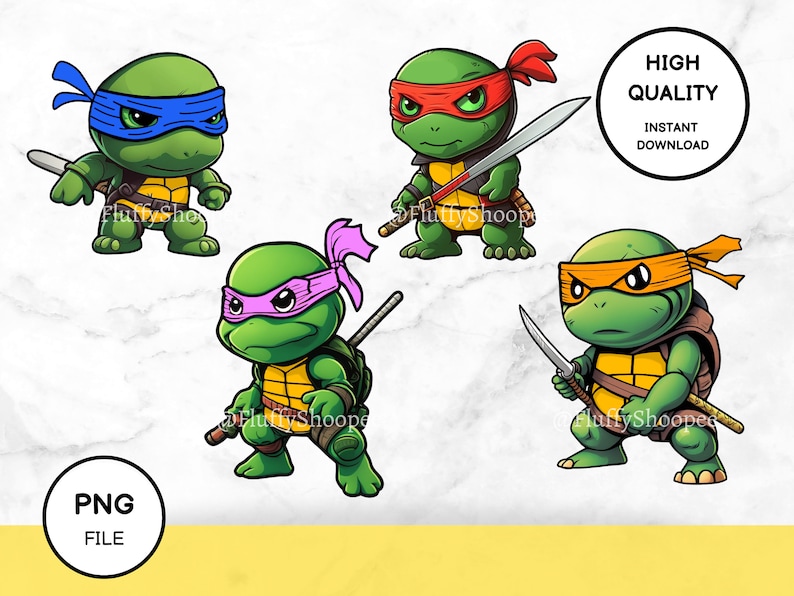 Teenage Mutant Ninja Turtles Merry Christmas Group png, digital  download,clipart, PNG, Instant Download, Digital downloa