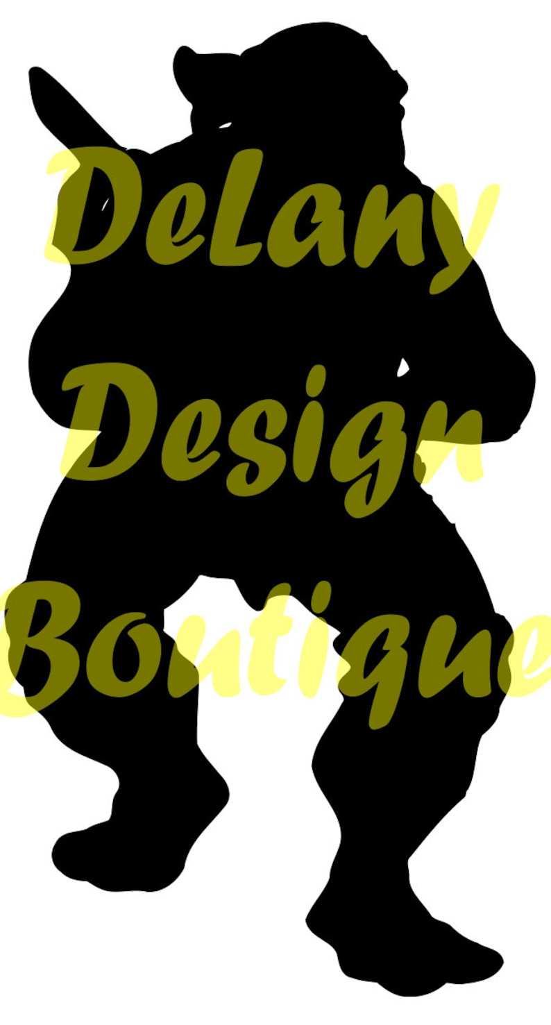 Blue Turtle Ninja SVG Cut File Digital Download#2