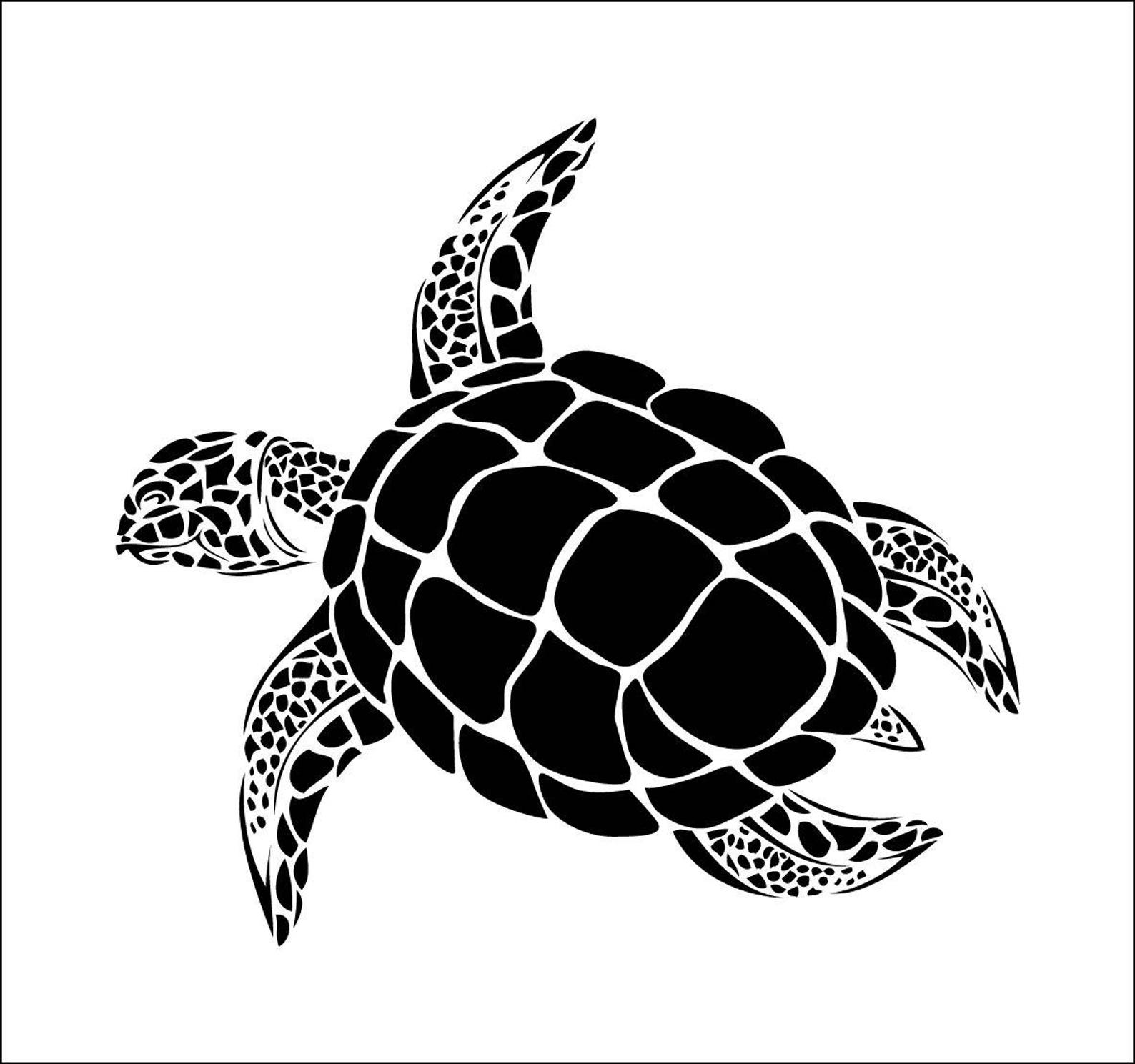 Free Sea Turtle SVG Perfect for Crafting & Design Projects | turtlesvg.com