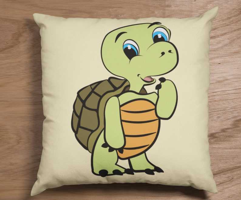 Cute Sea Turtle SVG Cut File SVG#3