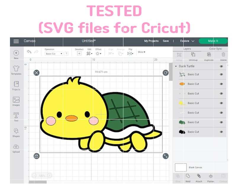 Cute Sea Turtle SVG Layered Turtle Cut File#5