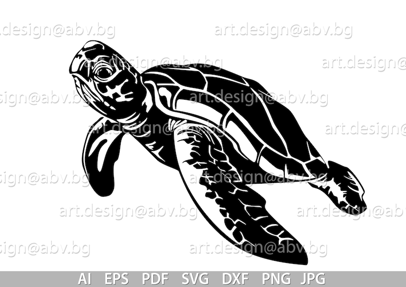 Turtle SVG Perfect for Crafting & Design Projects