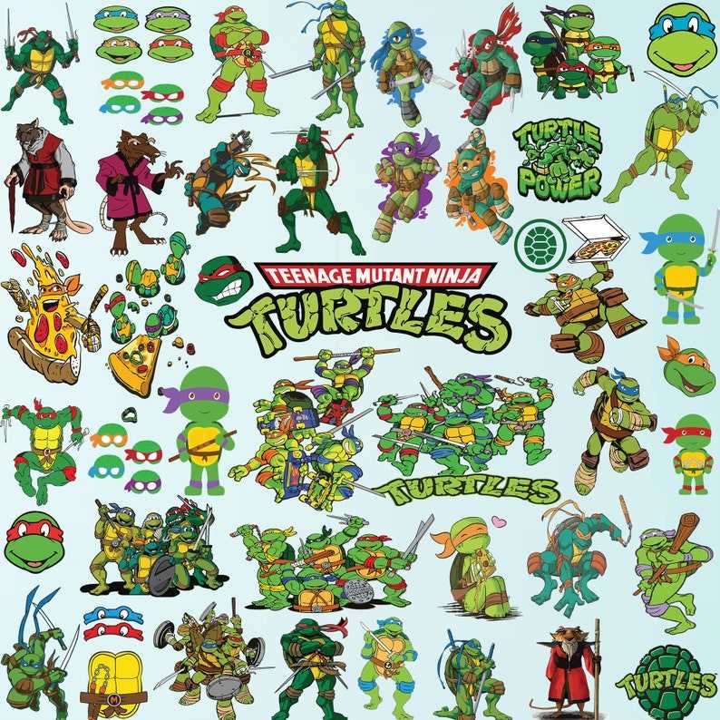 Ninja Turtle SVG Creativity and Fun Digital Download