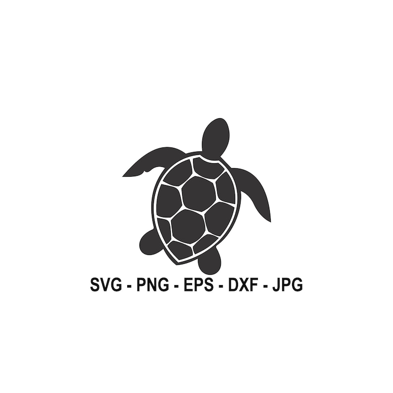 Turtle SVG Sea Animal SVG Instant Download