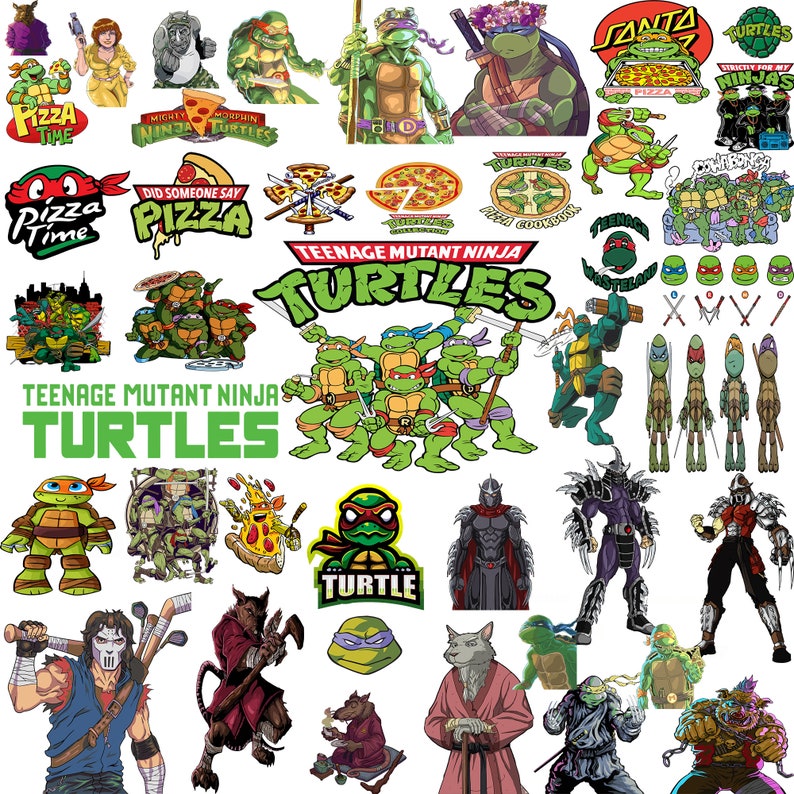 Ninja Turtles Svg Perfect For Crafting & Design Projects 