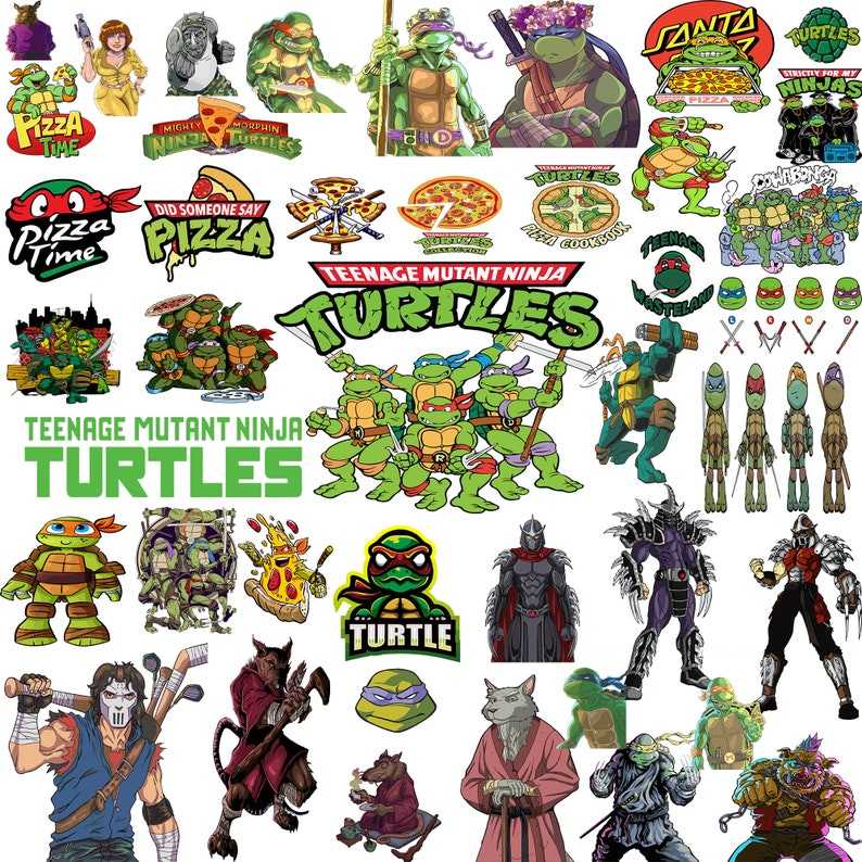 Ninja Turtles SVG Perfect for Crafting & Design Projects