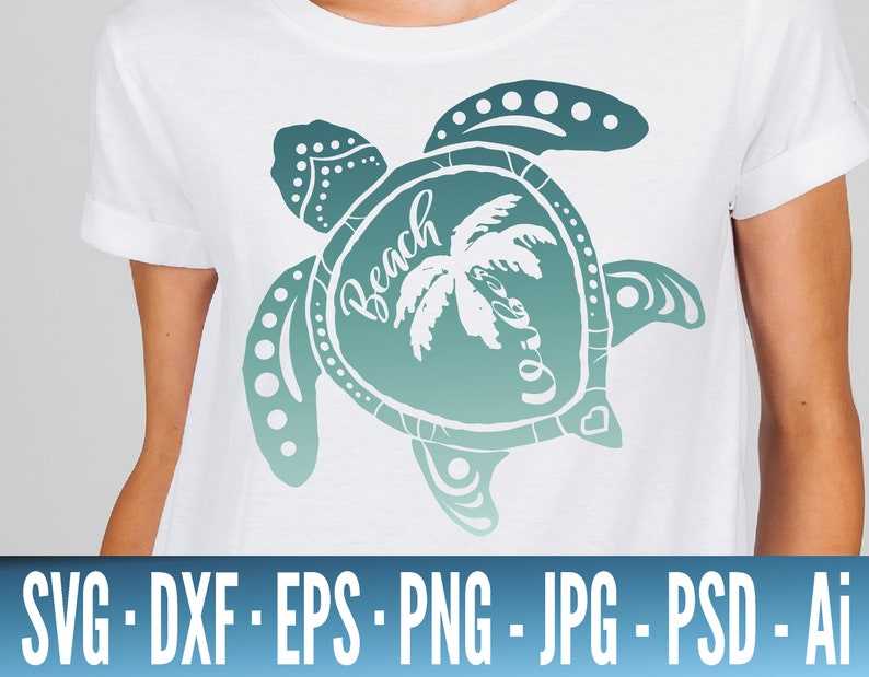 Big Sea Turtle SVG Bundle Turtle SVG Files For Cricut Sea Turtle SVG#5