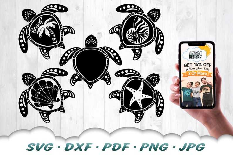 Turtle SVG Bundle Sea Turtle SVG Turtle Png Sublimation#3