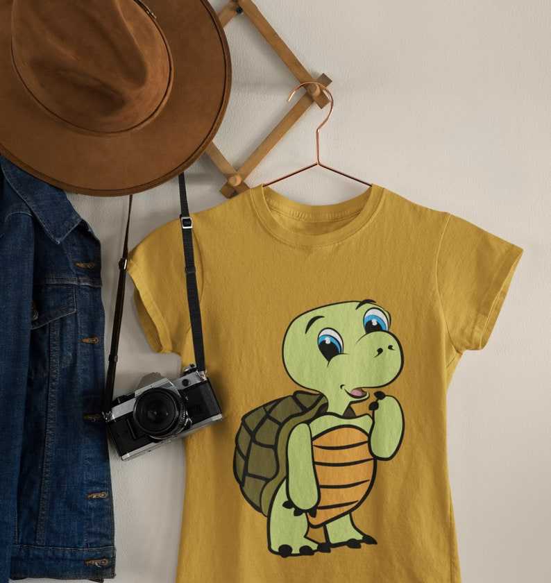 Cute Sea Turtle SVG Cut File SVG#4