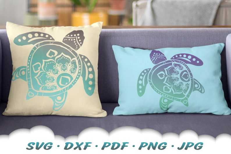 Mandala Sea Turtle SVG Mandala SVG Files For Cricut Sea Turtle Svg#8