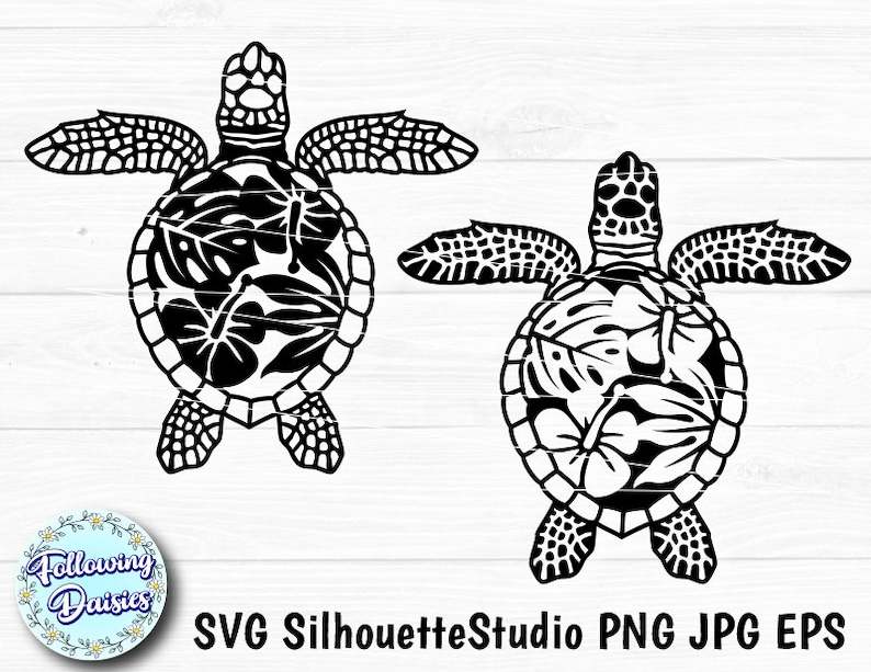 Sea Turtle SVG Perfect for Crafting & Design Projects | turtlesvg.com