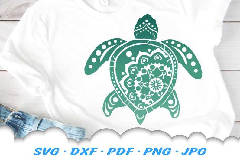 Turtle Mandala SVG Files For Cricut High Quality Perfect for your Design