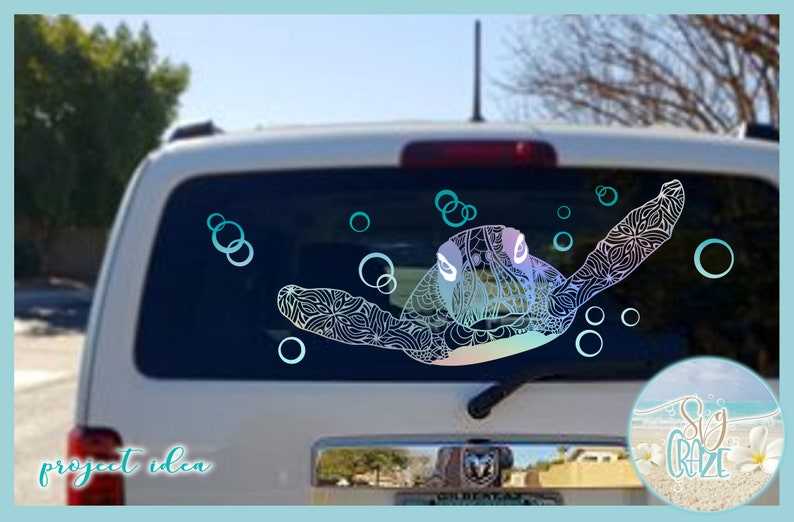 Turtle Mandala SVG Perfect for Crafting & Design Projects