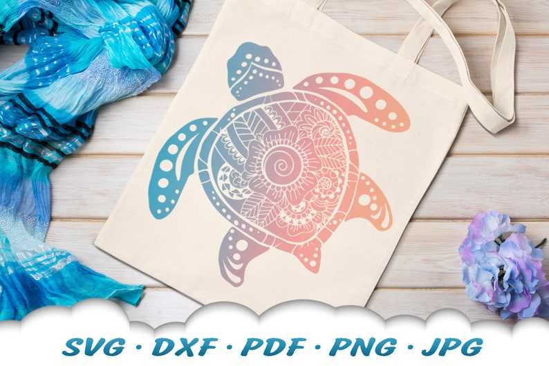 Floral Mandala Sea Turtle Svg Files For Cricut Sea Turtle Svg Bundle#6