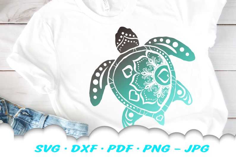 Download Mandala Sea Turtle SVG Designs For Your Craft Projects 