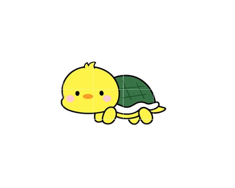 Cute Sea Turtle SVG Layered Turtle Cut File#10