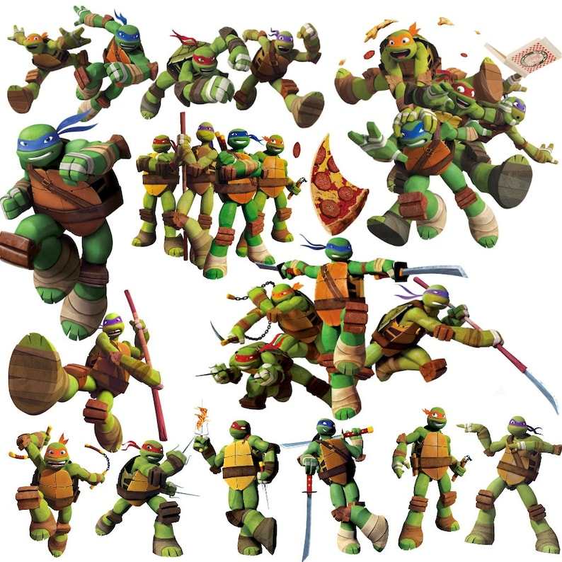 Teenage Mutant Ninja Turtles SVG Design File - SVGBees