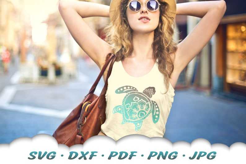 Mandala Sea Turtle SVG Mandala SVG Files For Cricut Sea Turtle Svg#6