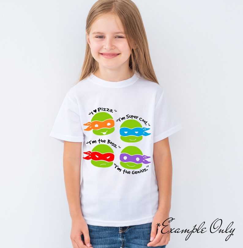 Ninja Turtles Birthday Shirt Sticker SVG Cricut Cut File Clipart Png –  DNKWorkshop