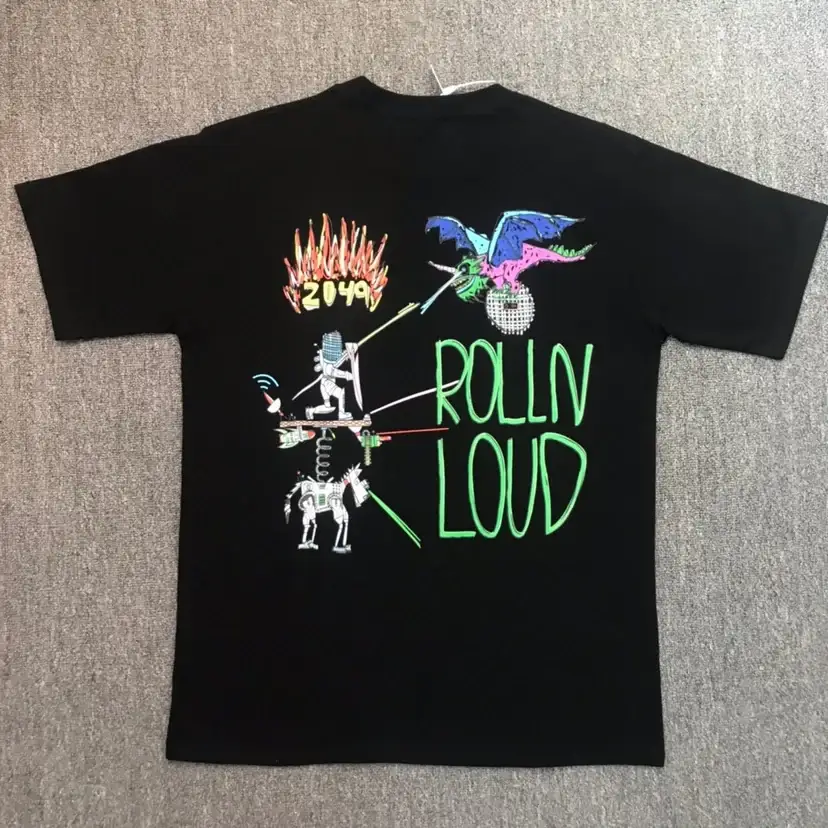 New 2023 Men Rolling Loud Alien In The Space T Shirts