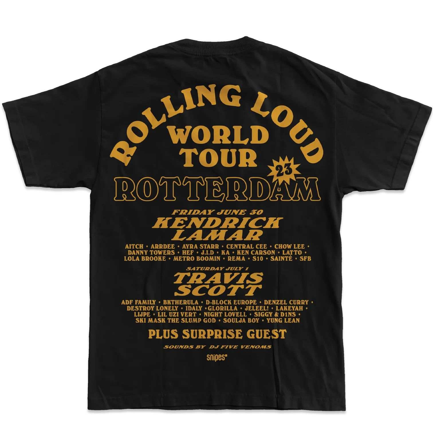 RL Bling T Shirt Black Miami 22 – Rolling Loud