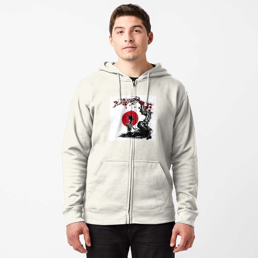 Goku zip hotsell up hoodie