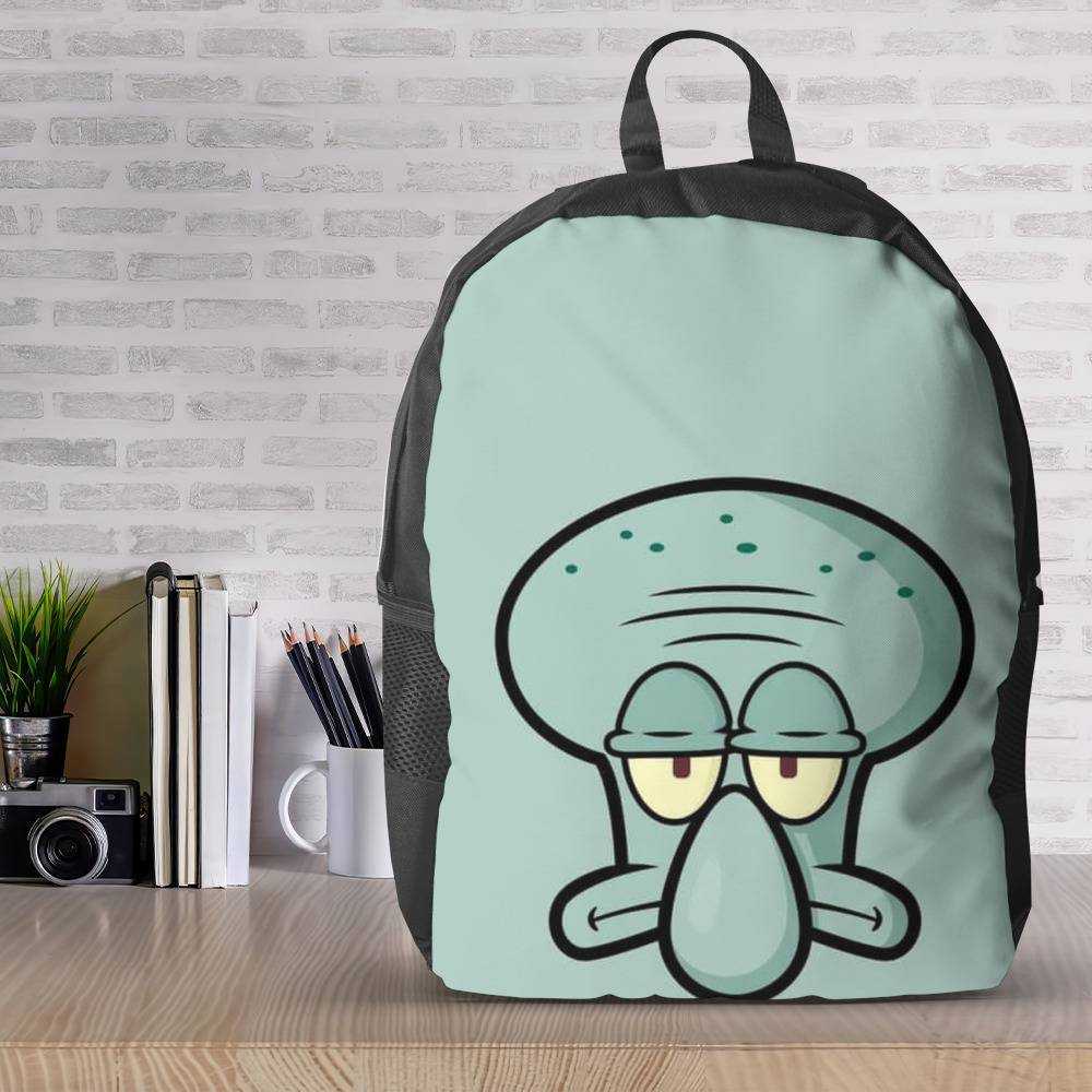 Spongebob Backpack Squidward Backpack Waterproof Backpack