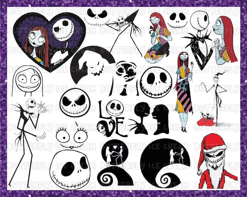 Download Night Before Christmas Svg Jack Skellington Svg Christmas Svg ...