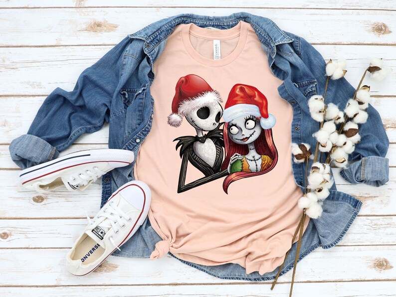 Nightmare Before Christmas Sublimation Designs Downloads Jack Skellington Shirt PNG Files Clipart Christmas Sublimation Design#1