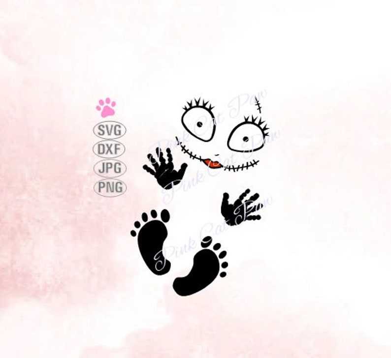 Sally Baby Svg Maternity Svg Baby Svg Nightmare Before Christmas Svg Saly Skellington Svg Pregnancy SVG Nightmare Face Svg Creativity and Fun Digital Download  