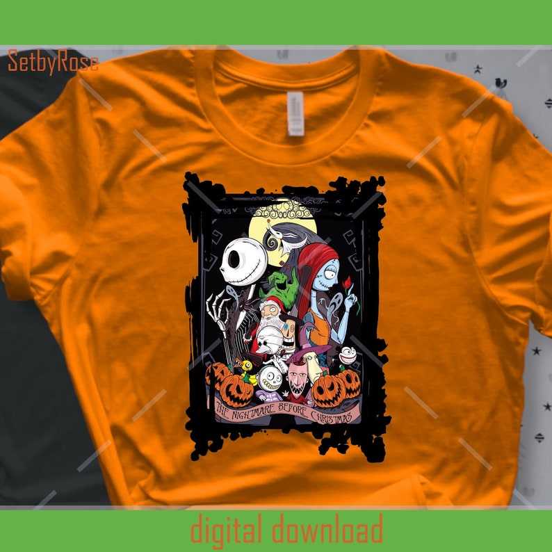 Jack Skellington and Sally PNG Nightmare Before Christmas perfect for Sublimation#3