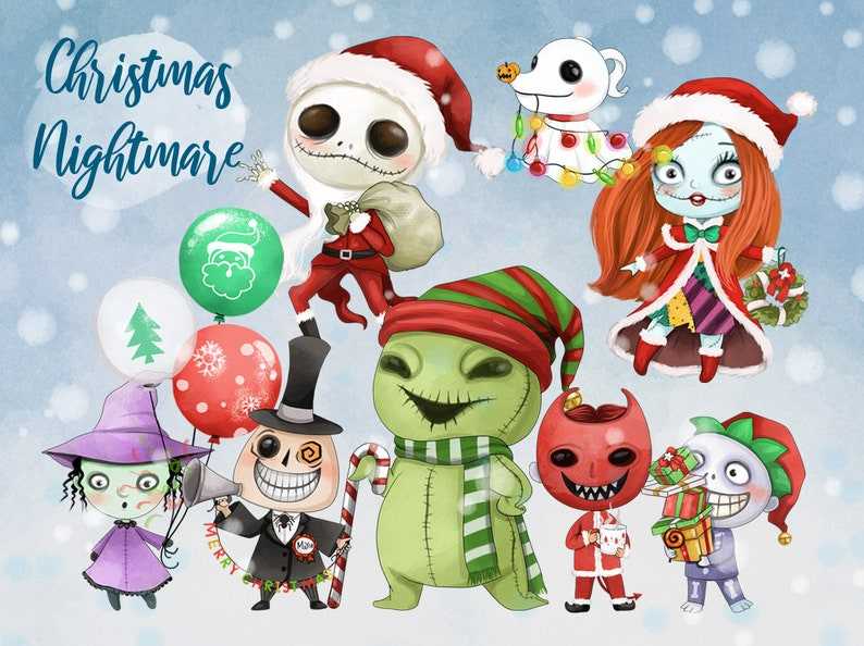 Christmas Nightmare Inspiration PNG File#1