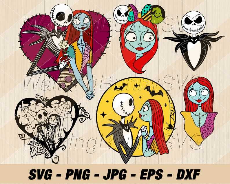 Jack Sally Svg Png#1