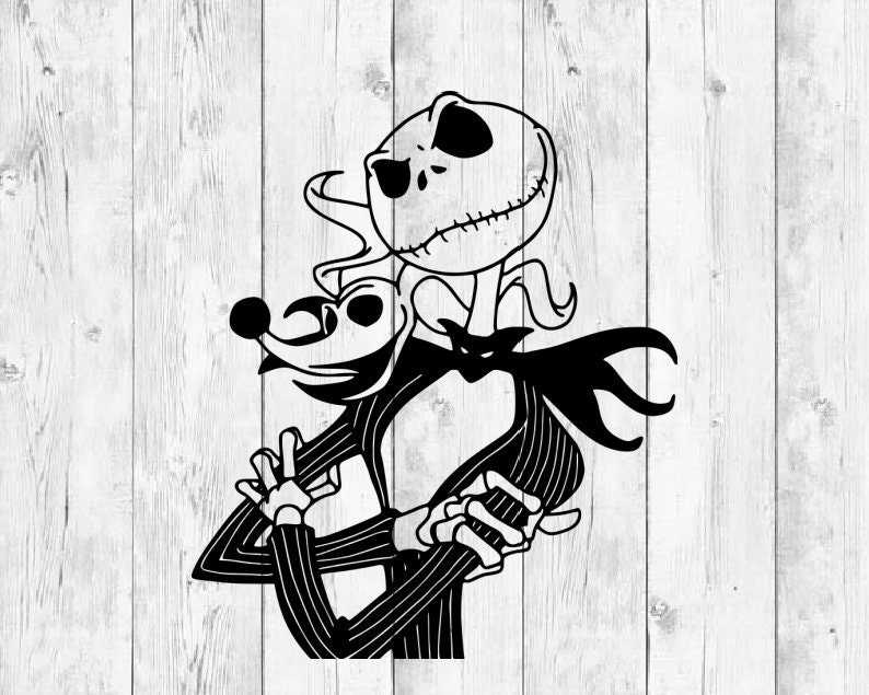 Jack Skellington SVG Nightmare Before Christmas SVG Design For Cricut or Silhouette Creativity and Fun Digital Download  