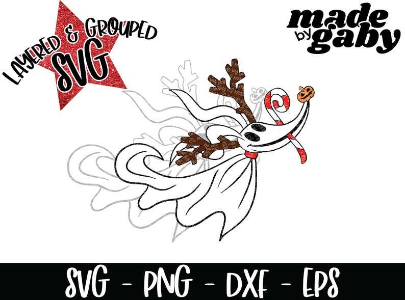 The Nightmare Before Christmas Svg Zero svg Creativity and Fun Digital Download  