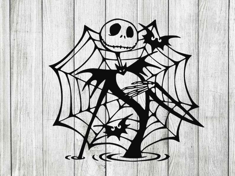 Jack skellington svg A nightmare before christmas svg cutting files for cricut silhouette Creativity and Fun Digital Download  