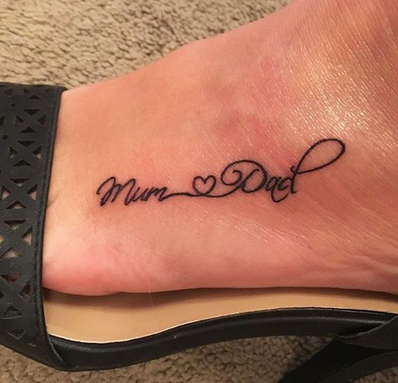Mom Dad Tattoo, Mom Dad Tattoo Hd Images 3