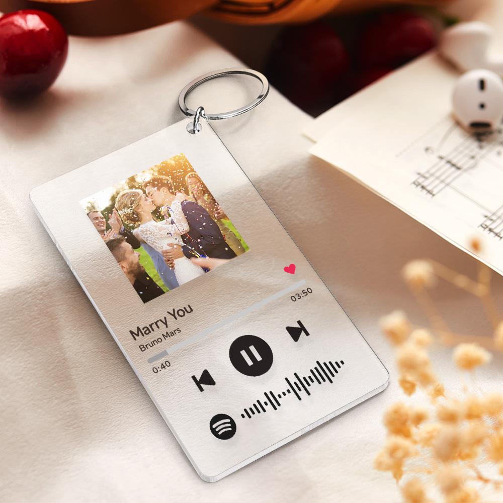 Custom Spotify Code Music Plaque Best Photo Gift For Boyfriend | Custom ...