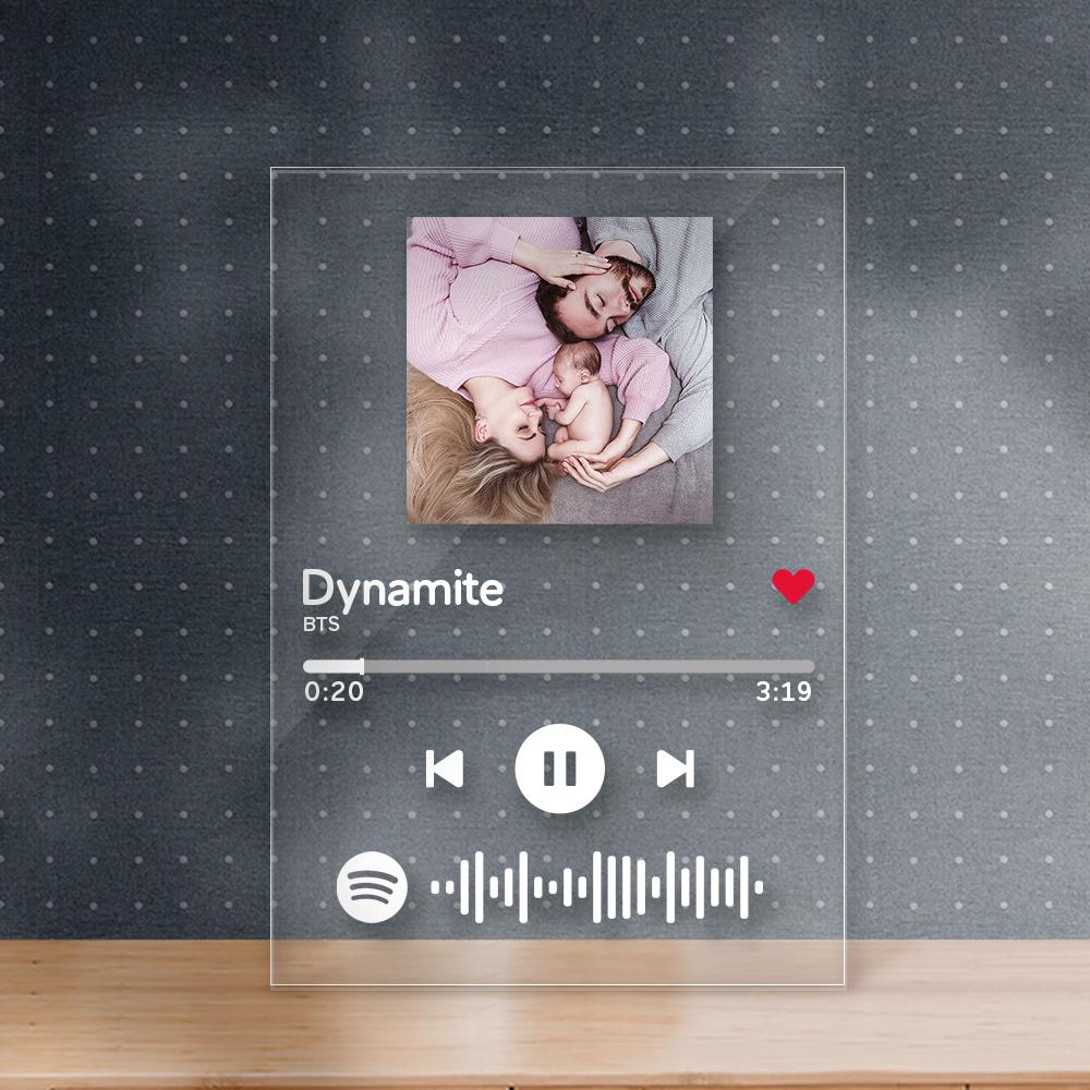 Custom Spotify Code Music Plaque Best Photo Gift For Boyfriend | Custom ...